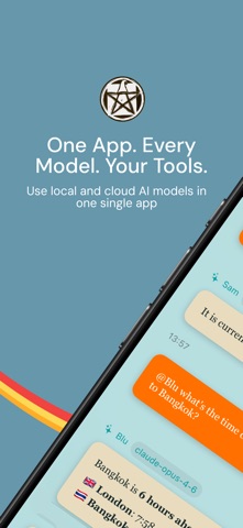 AICoven: Local AI Chat iPhone screenshot