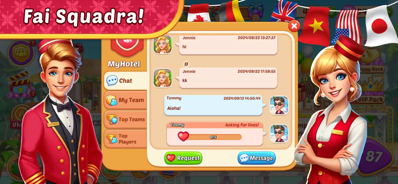 My Hotel - Grand Guest Mania iOS Mod IPA screenshot 5 - iOS game interface