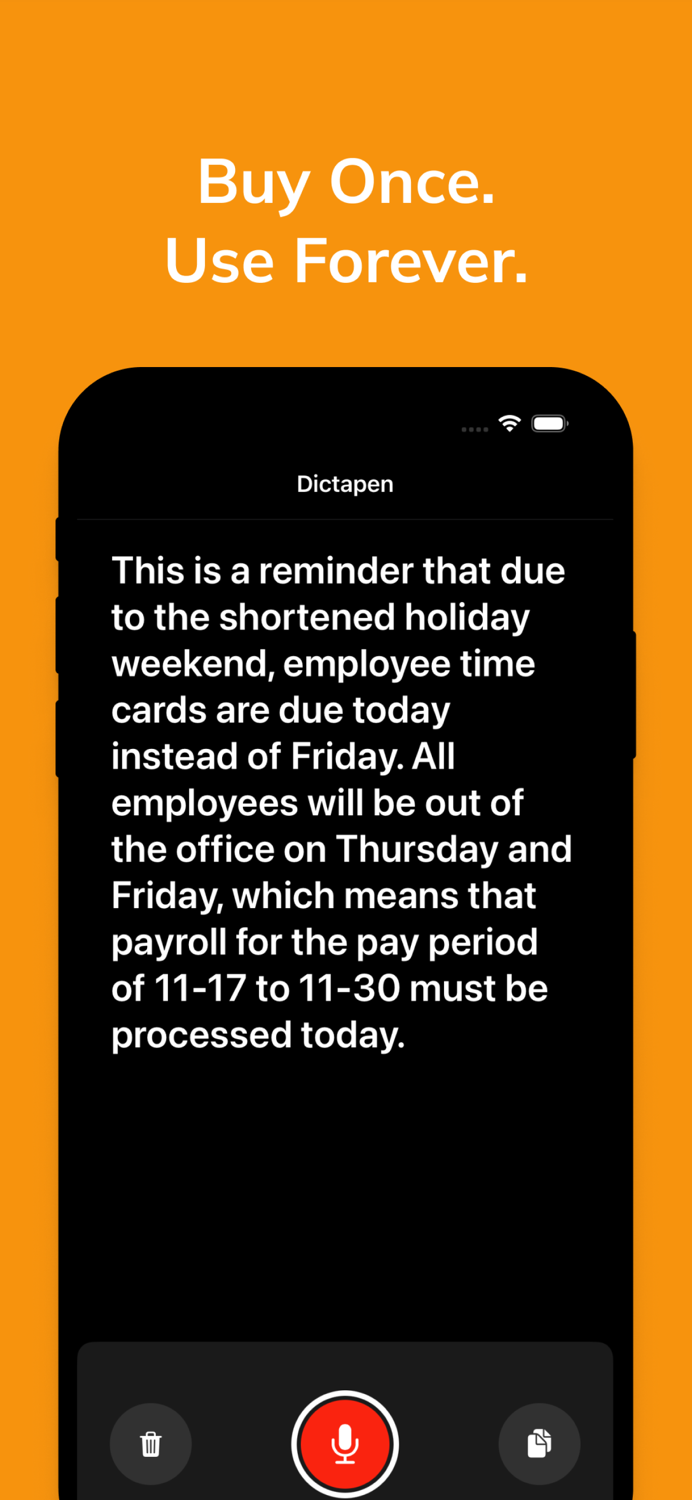 Dictapen - Voice to Text