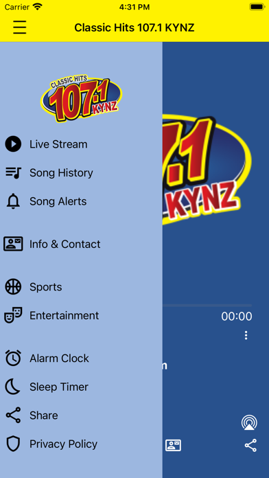 Classic Hits 107.1 Screenshot