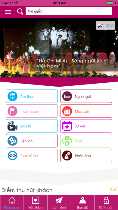 Screenshot #1 pour Dong Thap Tourism