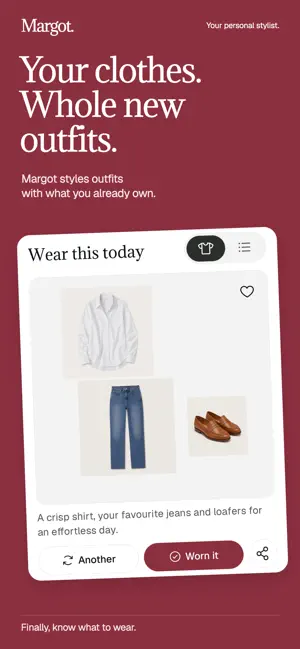 Margot: Outfit Planner screenshot 1