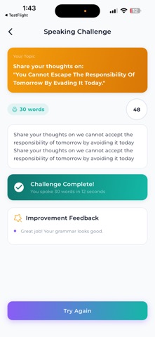 English Speaking & Learning AI Screenshot 6 of 6