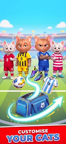 Meow Kicks: Purrfect Goals iPhone screenshot