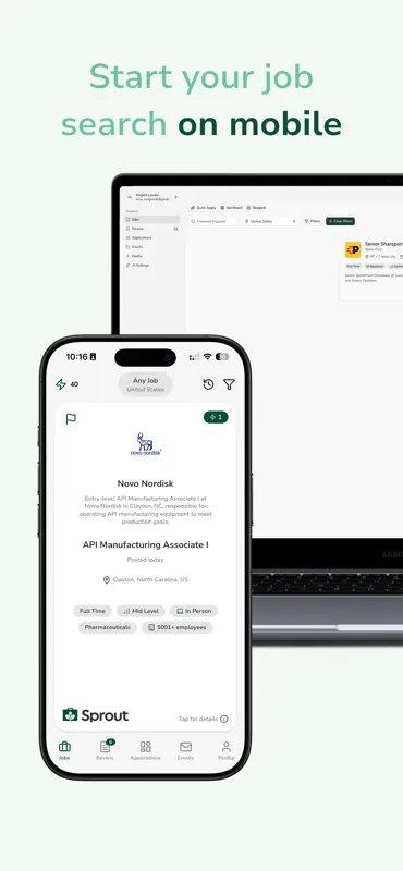 Sprout - AI Job Search screenshot 8 of 9