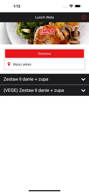Lunch Wola screenshot 1