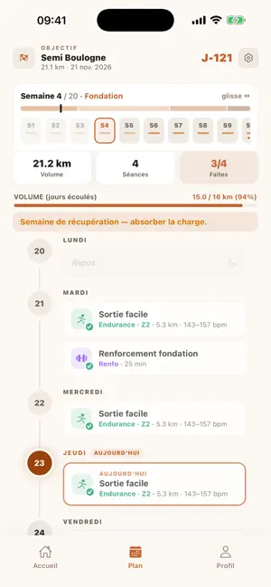 Pacelab: AI endurance coach screenshot 2