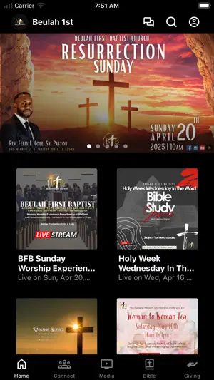 Beulah First Baptist Church screenshot 1