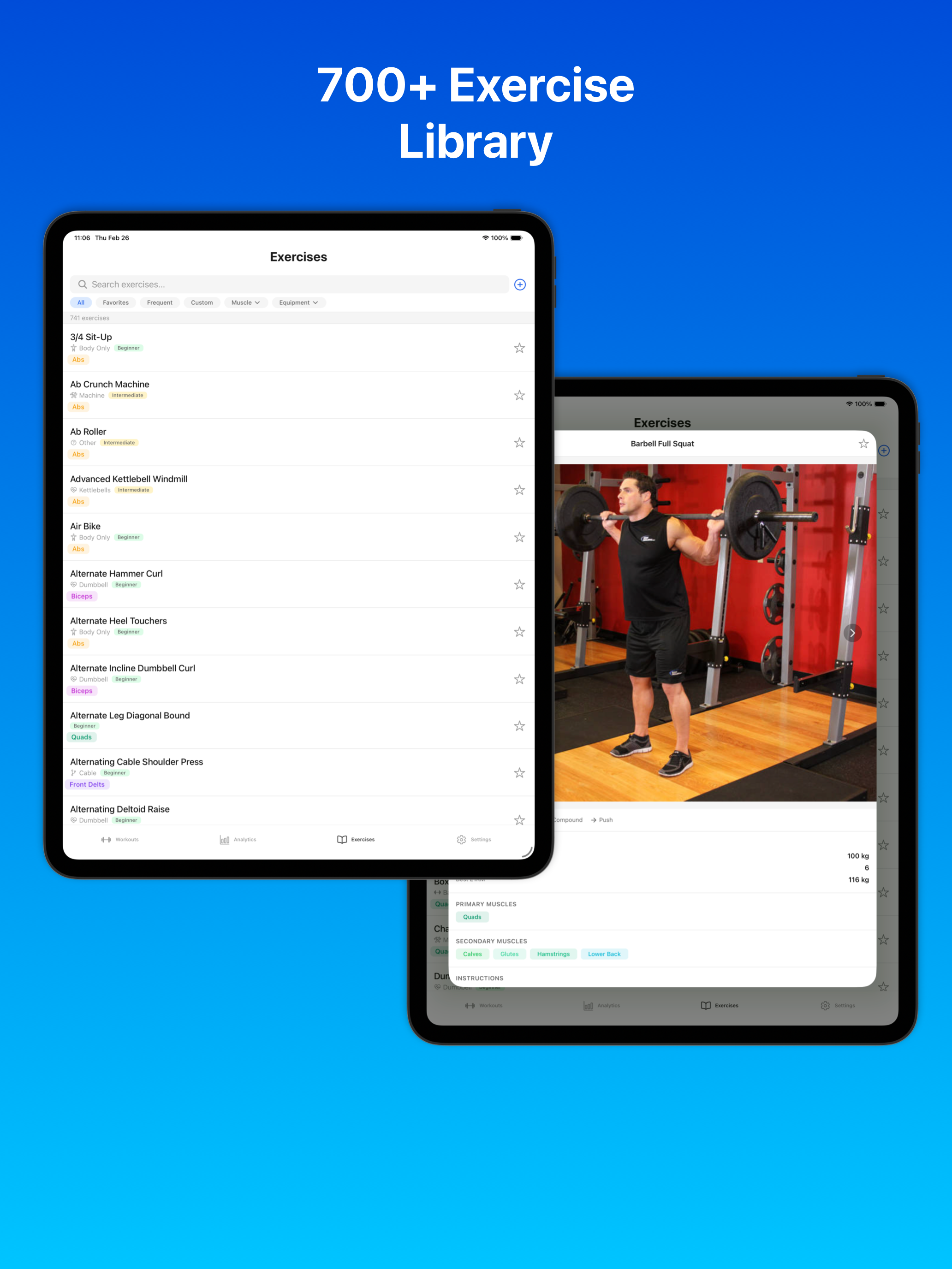 BaseLift: Workout Tracker