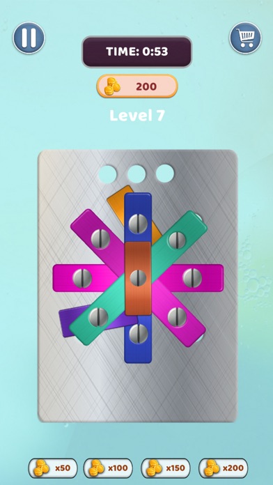 Wood Screw Pin: Nuts and Bolts Screenshot