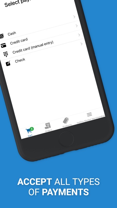 Marketspread Point of Sale iPhone screenshot