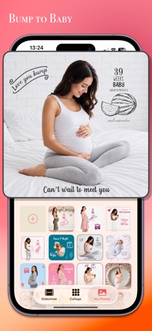 Bump to Baby Photo Slideshow screenshot
