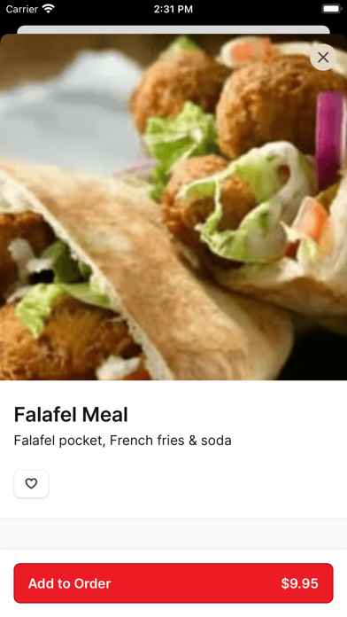 Torshi - Mediterranean Grill iPhone screenshot 4 - Food & Drink app