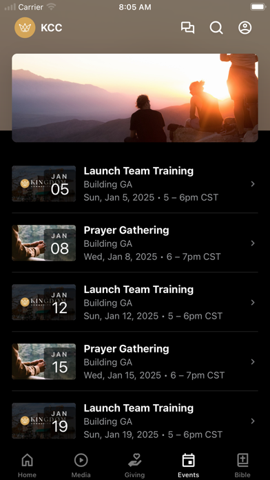 Kingdom Community Cookeville iPhone screenshot 3 - Education app