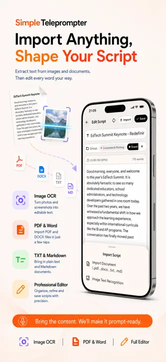 Simple Teleprompter Pro screenshot 7