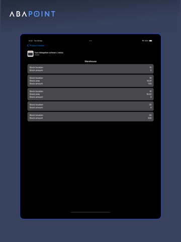 AbaPoint iPad screenshot