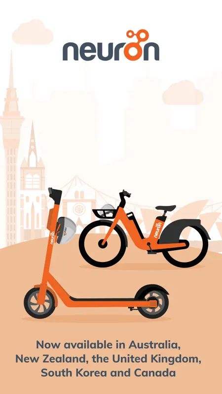 Neuron E-scooters and E-bikes screenshot 2 of 5