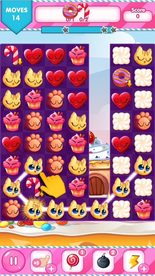 #6. Gelato Crunch : Match 3 Game (iOS) 来自: Navid Rahmani