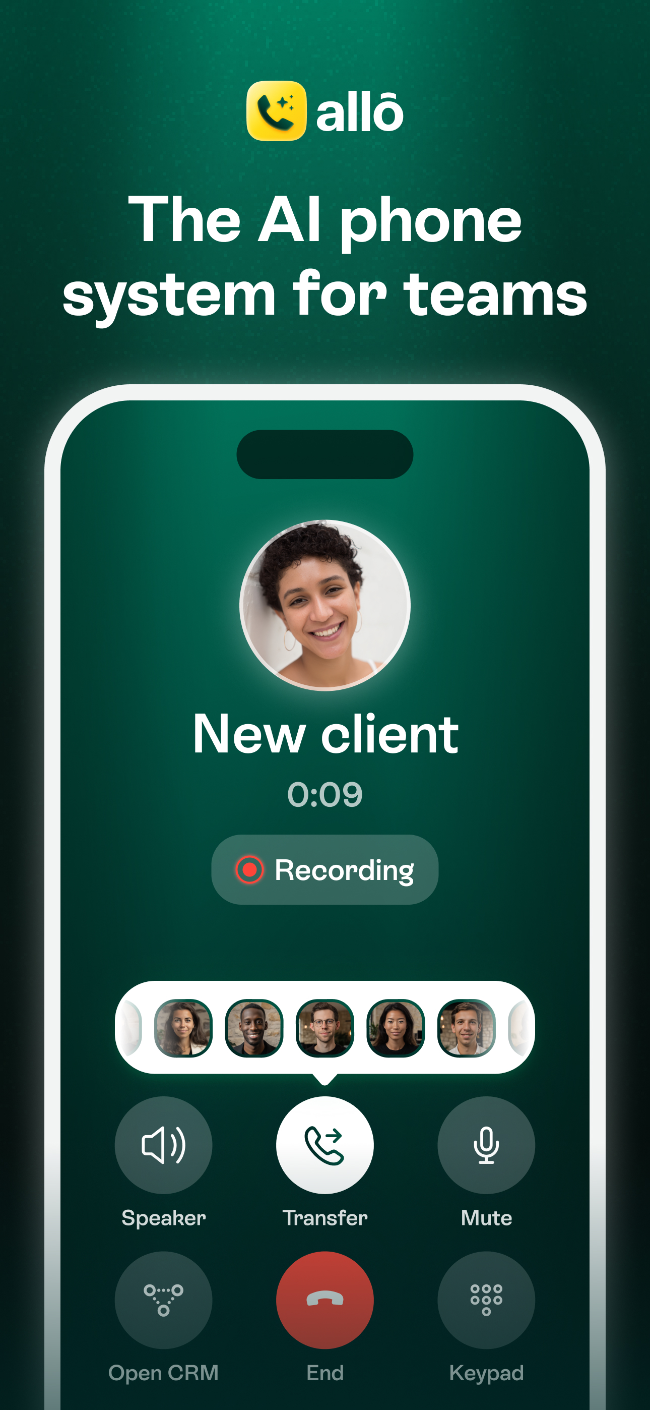 Allo: AI Second Business Phone