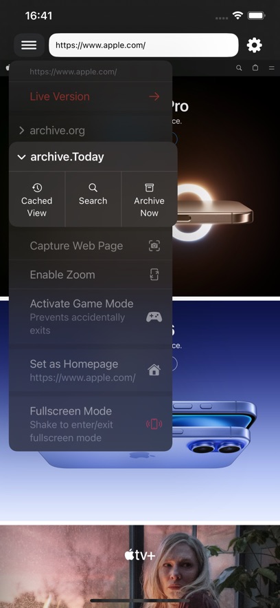 Cached View