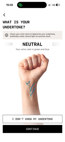 Lumi - Shade Matcher iPhone screenshot