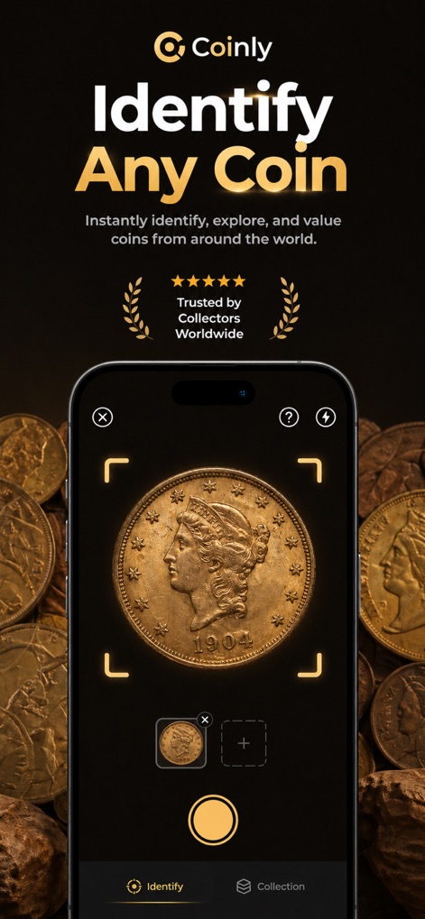 Coinly - Coin Identifier - Reference App | MWM
