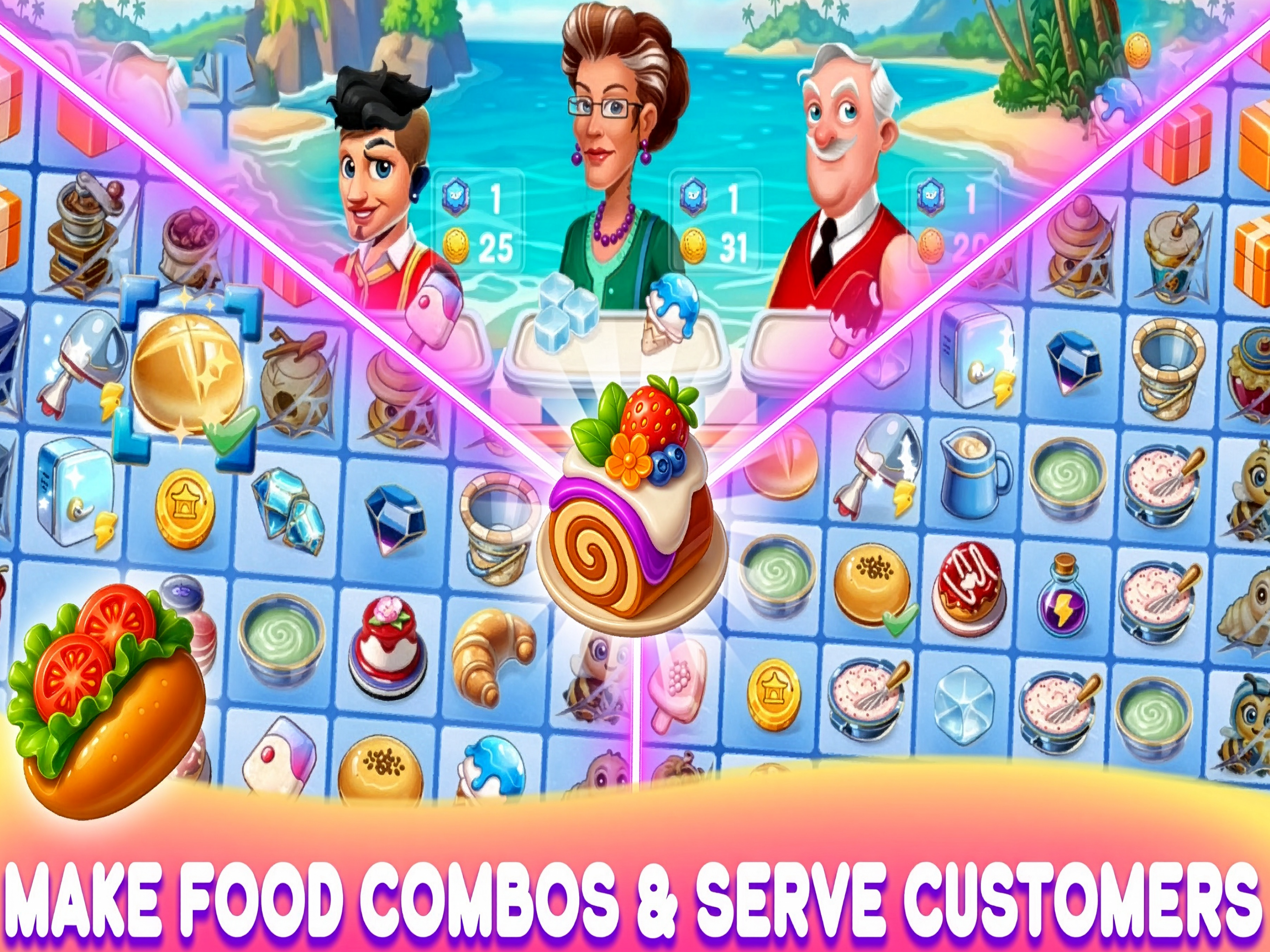 Sweet Merge Game screenshot 9