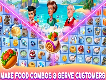 Sweet Merge Game iPad screenshot