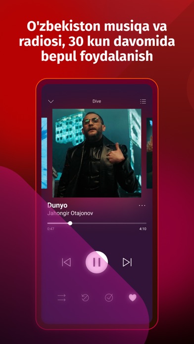 mobi music – musiqani tinglash Screenshot