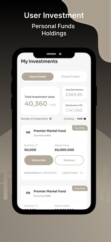 KFH Wealth screenshot