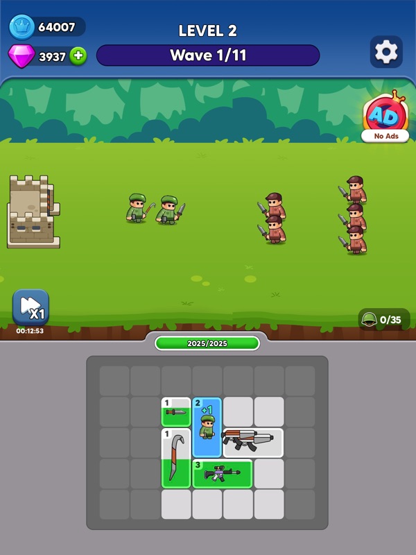 Bag War: Merge Battle screenshot 12