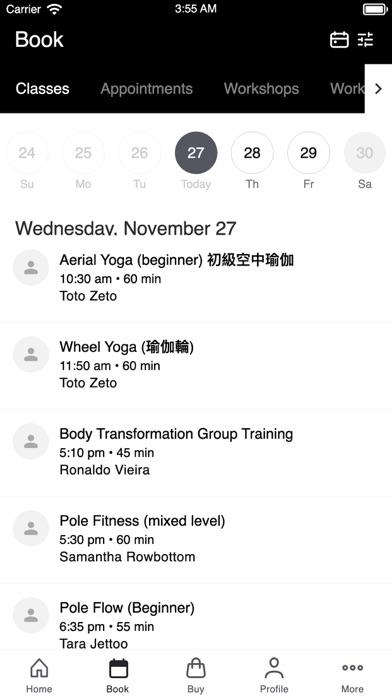 HYPE Fitness Screenshot