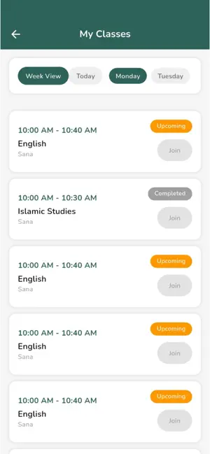 OPVG School Portal screenshot 2