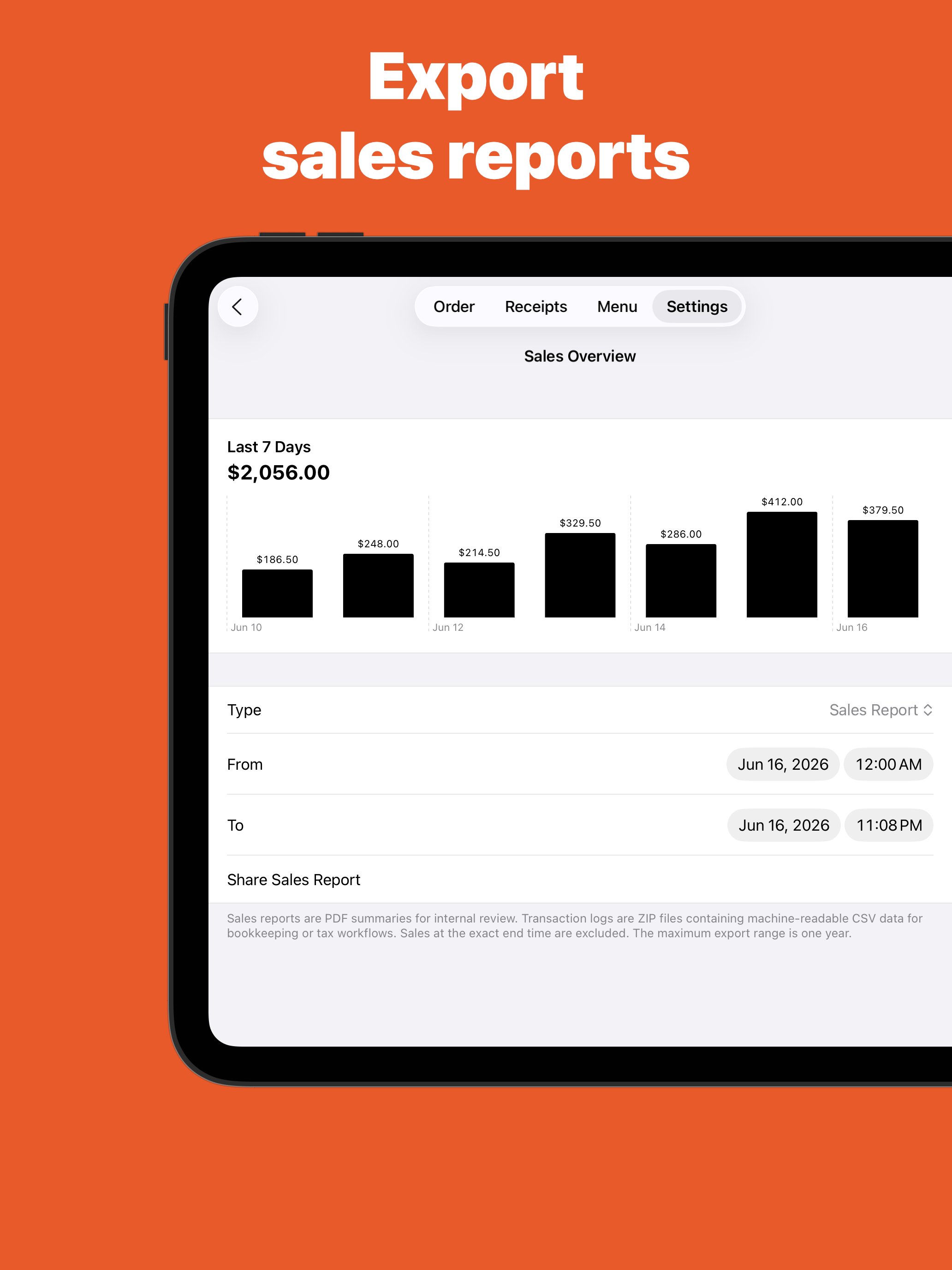 SoloTill: Food & Drink POS App screenshot 11