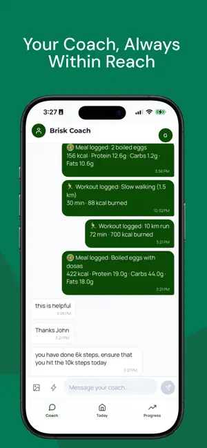 Brisk: Weightloss & Strength screenshot 2