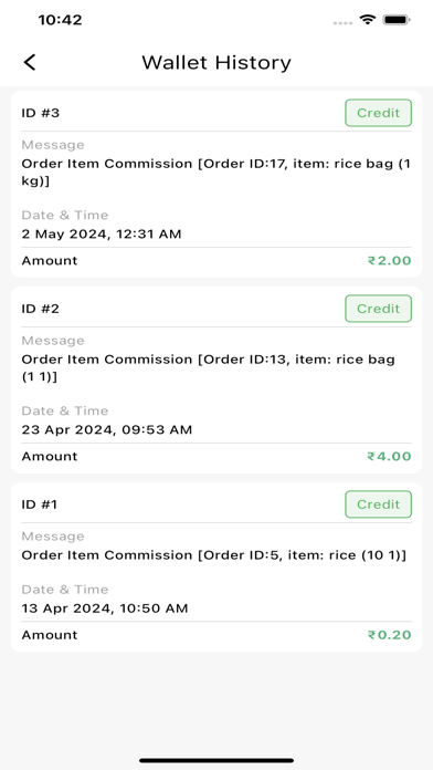 MVR Seller Screenshot