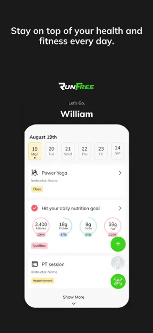 RunFree PT screenshot 2
