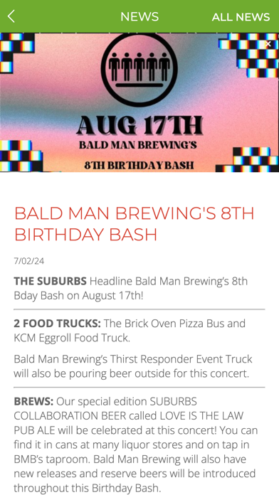 Bald Man Brewing Screenshot