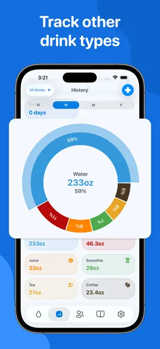 Water Tracker by WaterMinder®: Screenshot 5 von 10