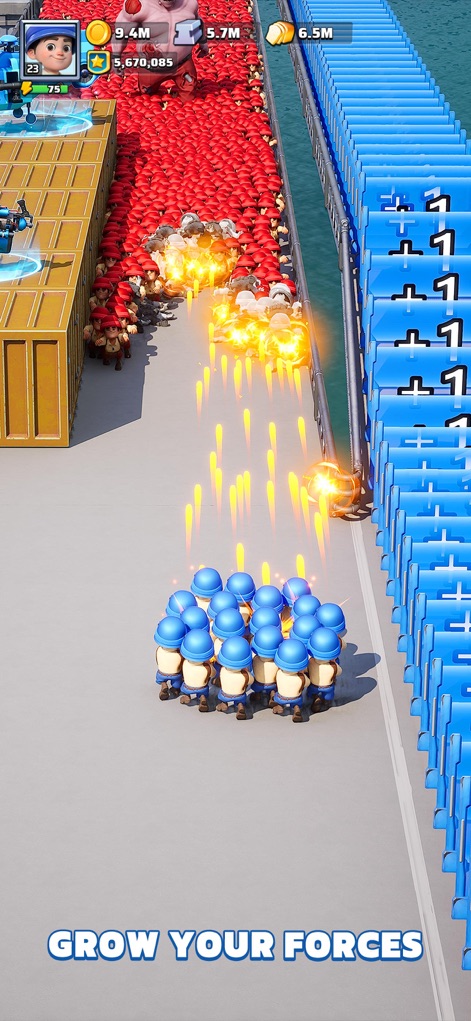 Last War:Survival - Witness the app's dynamic unit generation system, allowing players to quickly expand their soldier forces to confront large zombie hordes.