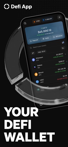 Defi App | Web3 Wallet Screenshot 1 of 2