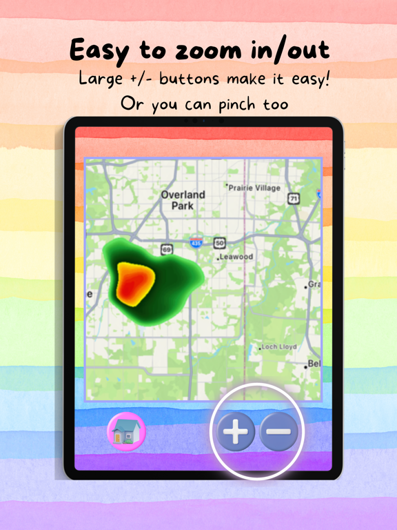 Screenshot #5 pour Weather Radar For Kids