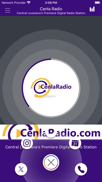 Cenla Radio Screenshot