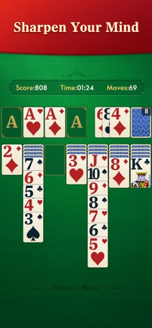Solitaire Master - Classic iPhone screenshot
