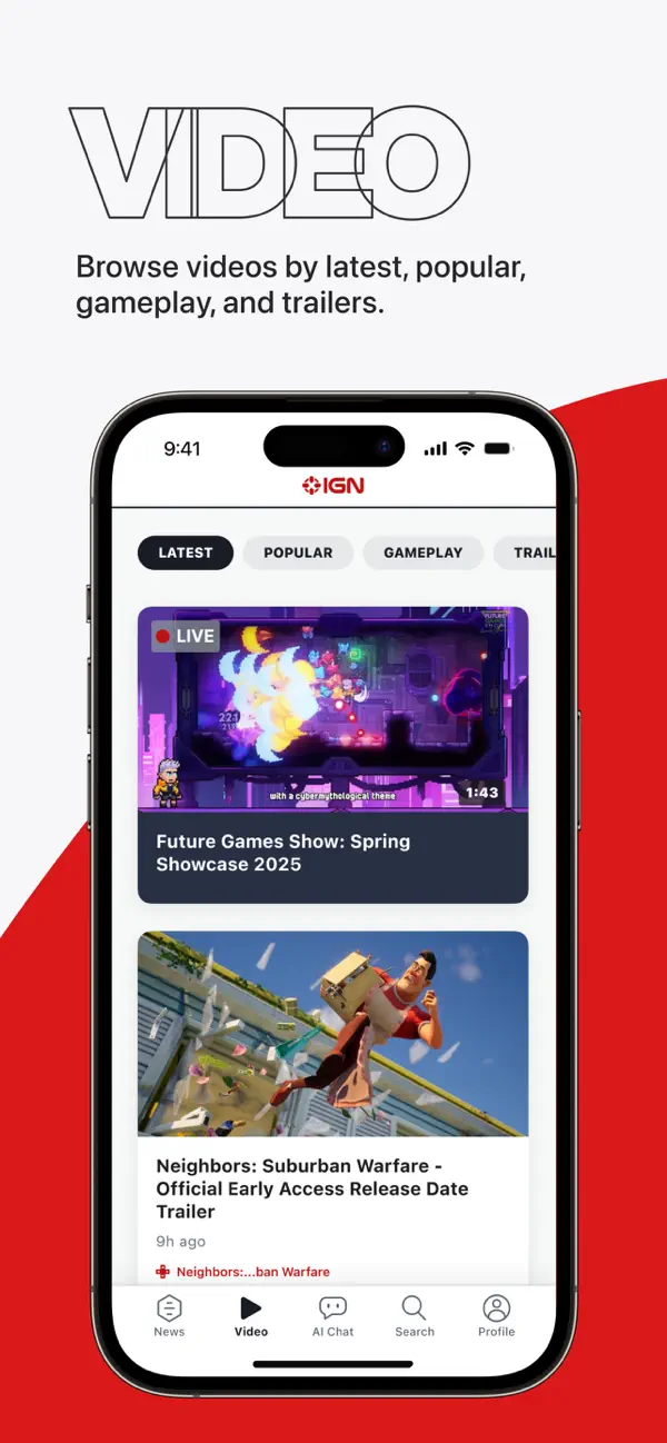 Screenshot #2 pour IGN Entertainment
