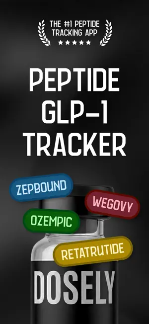 Dosely - Peptide GLP-1 Tracker screenshot 1
