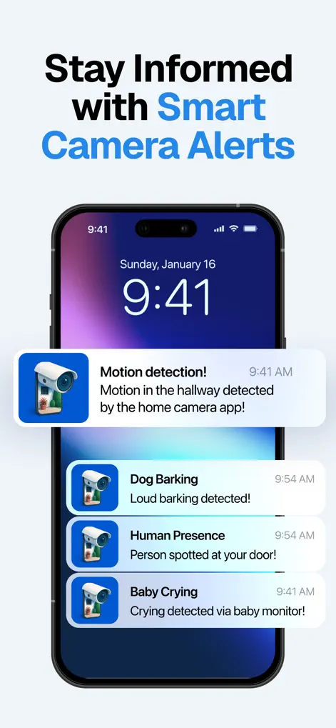 Home Security Camera - Visory - Lifestyle App | MWM
