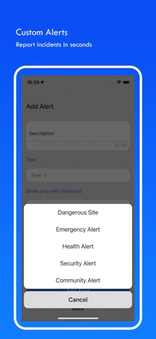 Be Aware - Community Alerts screenshot