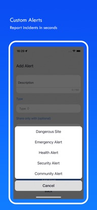 Be Aware - Community Alerts screenshot 2