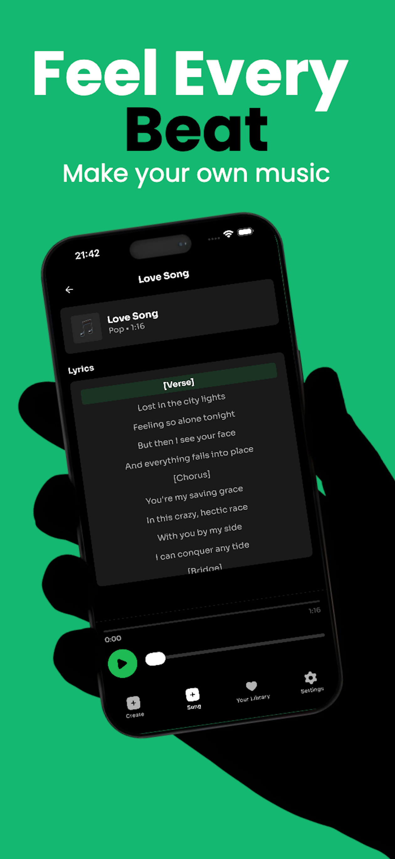 Song & Lyric Generator AI screenshot 3